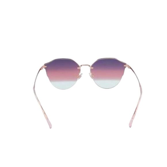 NIB Bolon Rose Gold Cat Eye Sunglasses Pink/Purple Gradient Lenses (BOXX030) - Picture 5 of 8